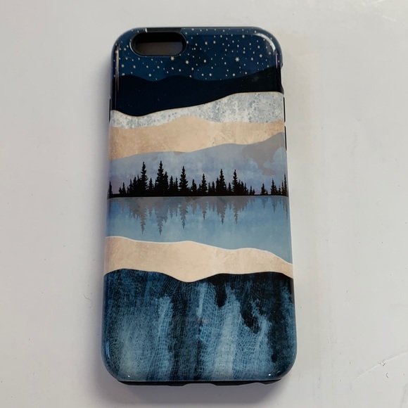 Other - iPhone 6S case midnight mountain stars